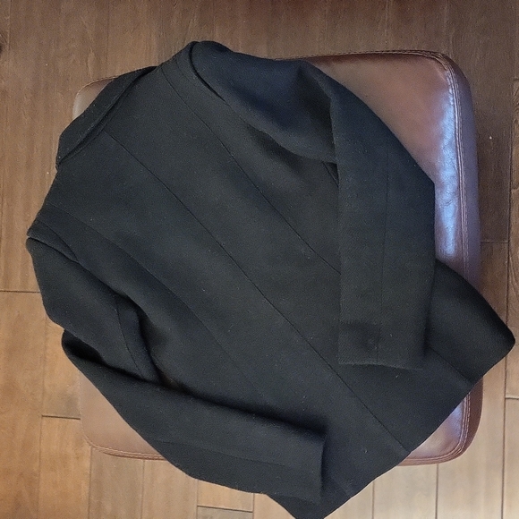 Smythe Single-Breasted Wool Blend Fitted Blazer - Picture 5 of 12